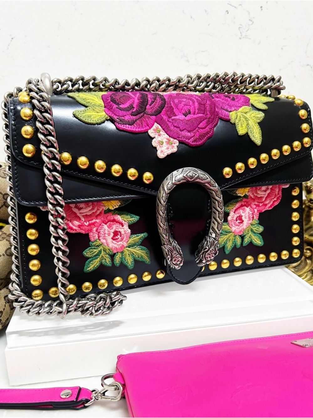 Authentic Gucci Limited Edition Blind For Love Dionysus Bag - Picture 3 of 14